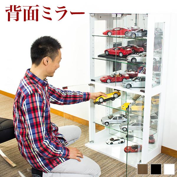 ホワイトガラス扉キャビネット コレクション棚(引取りの場合お値段変更致します) ホワイトガラス扉キャビネット コレクション棚(引取りの場合お