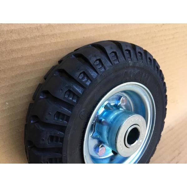 愛知タイヤ製 Aichi ノーパンク 車輪 2 50 4 国産ホイール付 ソリッドタイヤ 250 4 250x4 2 50x4 荷車 台車 農用台車交換 用 1本 A 荷車用農機用タイヤ販売どっとこむ 通販 Yahoo ショッピング