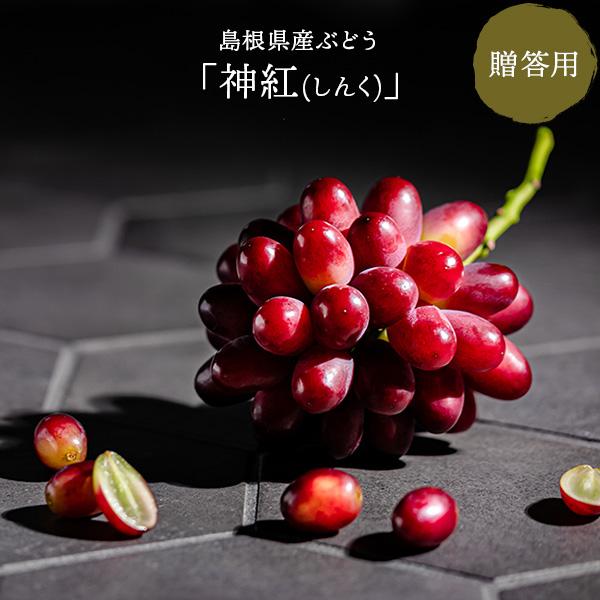 ③ 【島根県産】神紅(しんく)ぶどう約2キロ 島根県邑南町産 フルーツファームふくふくのぶどう「神紅