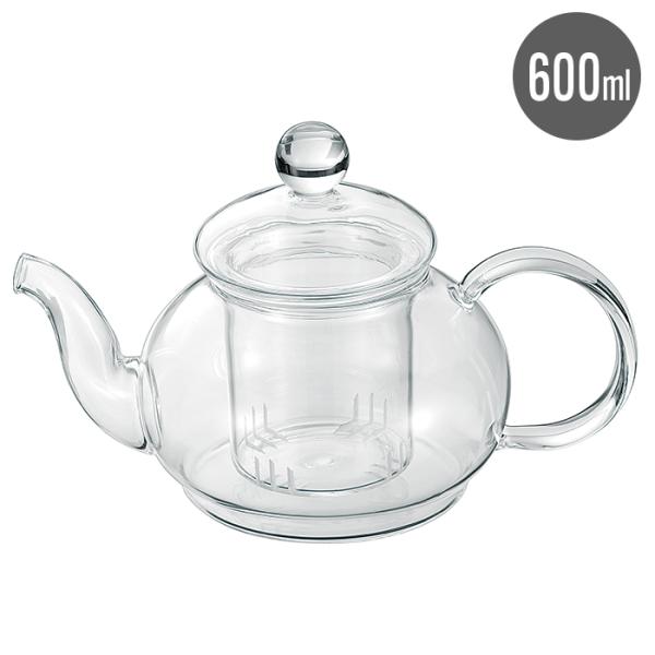 ティーポット 600ml 耐熱ガラス 電子レンジOK 食洗器OK ポット 急須 大容量 お茶 紅茶ポット 電子レンジ対応 食洗機対応 M5-MGKAH00237