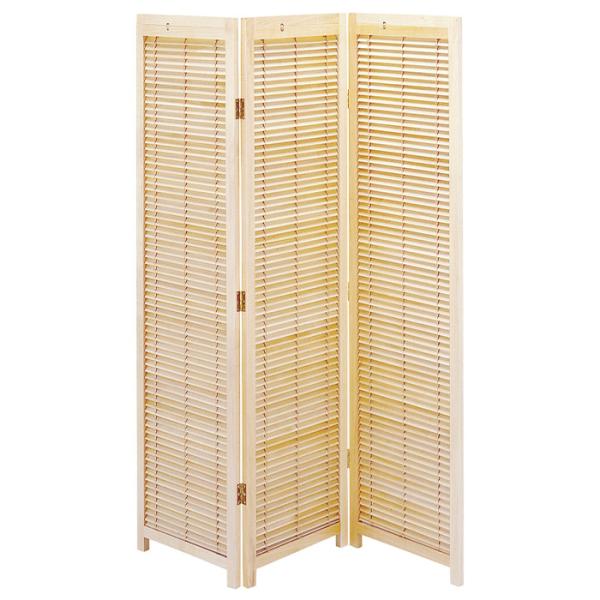 シンプルで無駄のない形で、和室だけでなく洋室に置いても違和感がなく、インテリアのアクセントに。幕部はブラインドのように開閉します。丁番は片側に180度開閉できます。使わない時は折りたたんで、家具などのすき間にコンパクトに収納することができま...