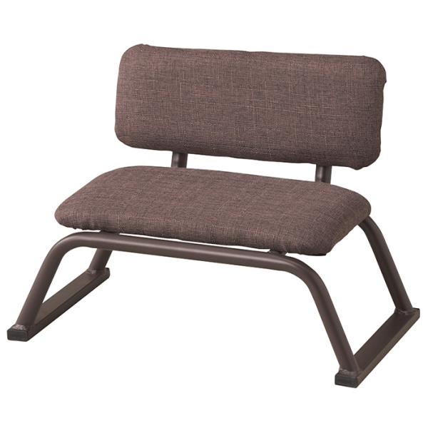 座面を積み重ねて収納できます。背もたれ付正座椅子です。和室・洋室どちらにも合います。▼ 製品サイズ(約)幅42×奥行28.5×高さ30cm▼ 座面高(約)17cm▼ 耐荷重(約)80kg▼ 材料[構造部材]スチール（粉体塗装）、合板[張り材...