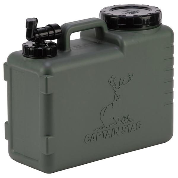 ウォータータンク 20L オリーブ コック付 広口 キャップ付 水 タンク ポリタンク 給水タンク キャンプ 防災 災害 日本製 M5-MGKPJ05350OL