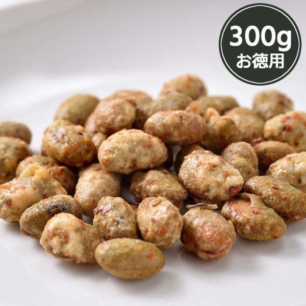■辛味噌味カリカリ大豆300g賞味期限：120日原材料表示：大豆（北海道産、遺伝子組み換えでない）、甜菜糖、寒梅粉、味噌、水飴、唐辛子、醤油、（一部に小麦・大豆を含む）栄養成分（100ｇ当たり）・・・エネルギー405kcal たんぱく質20...