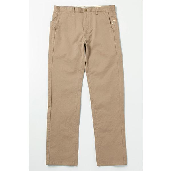 ダンロップ ゴルフパンツ Lベージュ ストレッチ 刺繍ロゴ カーゴパンツ