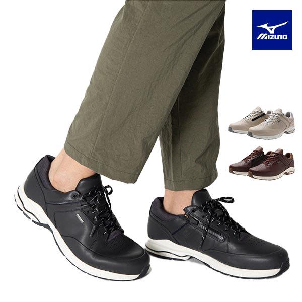 Mizuno ブラックウォーキングシューズ 3E LD40ⅦGTX ゴアテックス MIZUNO 【アウトレット】 ミズノ THE LD GTX 男女兼用