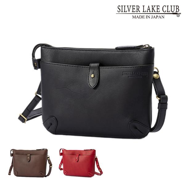 イケテイ シルバーレイククラブ ヴォイス レザーショルダーバッグ 横型 132112 1個 SILVER LAKE イケテイ シルバーレイククラブ ヴォイス レザー
