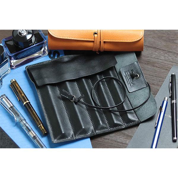 革製品 5 本 差し ペン ケース Galen Leather ガレンレザー レザー