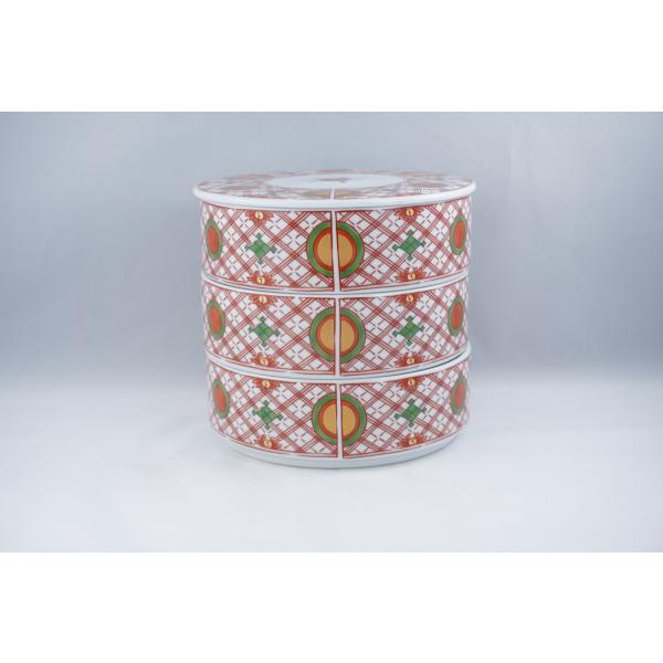 サイズ：φ15.5xH15.2cm　身1段:H5.2cm有田焼実店舗でも販売しておりますので、在庫数の変動がございます。ご注文時に欠品や再入荷待ちとなる可能性がございます。事前に連絡頂けれは、正確な在庫数を連絡致します。窯の温度状況や作成状...