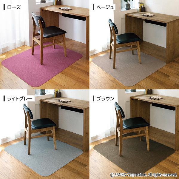チェアマット デスクカーペット 椅子 おしゃれ 傷 キズ防止 ずれない 110 90cm 無地 洗える 在宅 日本製 学習机 おくだけ吸着 サンコー Buyee Buyee 日本の通販商品 オークションの代理入札 代理購入