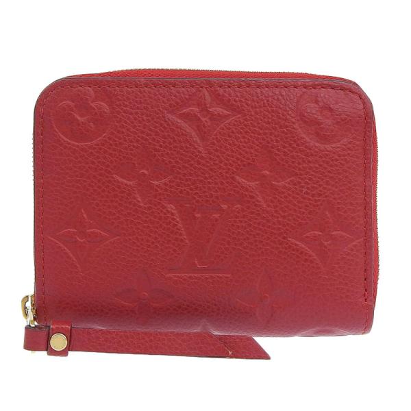 ルイヴィトン✨アンプラント ジッピー パース レッド LOUIS VUITTON（ルイ・ヴィトン） ジッピー コインパース M63696