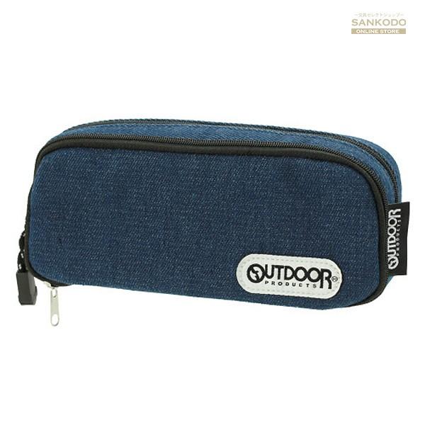 Outdoor アウトドア サンスター文具 ペンケース ２ルーム デニム ネイビー S 文具セレクトショップ Sankodo 通販 Yahoo ショッピング