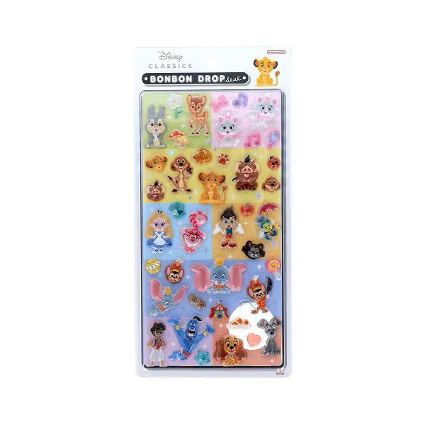 サンスター文具 限定 ボンボンドロップシール ディズニー クラシック