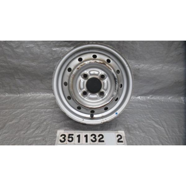 マツダ スクラムバン(EBD−DG64V)純正12㌅スチールホイールと12㌅タイヤの4本セット 良品 マツダ純正 スクラム 純正12インチ スチールホイール（鉄チン）4J