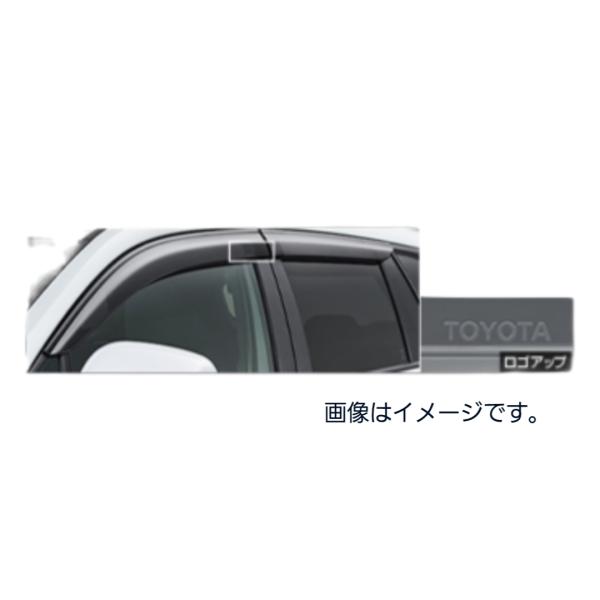 新品、未使用　トヨタ純正　カローラクロス用サイドバイザー 08162-16070 カローラ TOYOTA トヨタ 純正 サイドドアバイザー RVワイド 1台分 Z、S