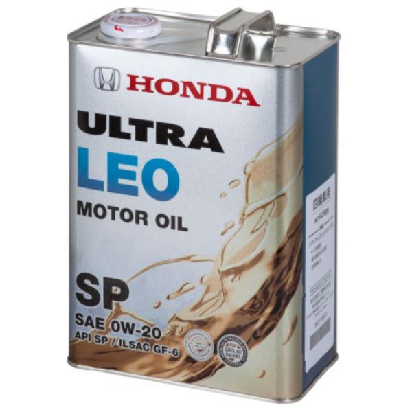 ホンダ純正 エンジンオイル　ウルトラLEO　SP　GF-6　0W20　4L　08227-99974