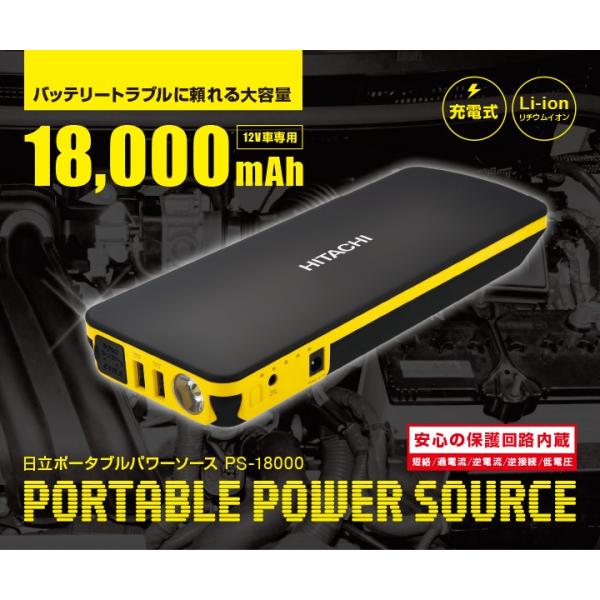 ポータブルパワーソース HITACHI PS-18000