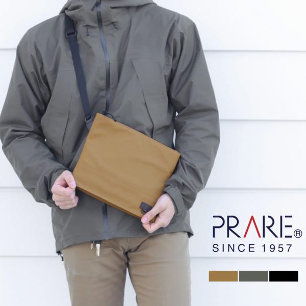 サコッシュ メンズ PRAIRIE プレリー 横型 耐水 防水 止水ファスナー アウトドア(09000340-mens-1r) サコッシュ メンズ PRAIRIE プレリー 横型 耐水 防水 止水ファスナー