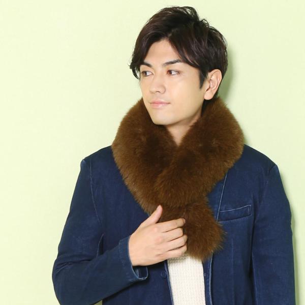 フォックスマフラー sankyo1_8007-mens-1r