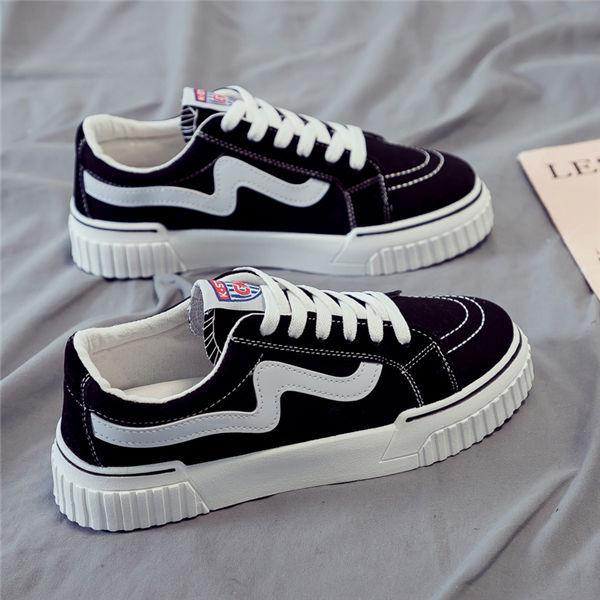 スニーカー レディース 春夏秋 レースアップシューズ ズック靴 走りやすい 歩きやすい 女性 オシャレ かわいい 学園風 学生 Smnsnk00 Sankyoplus 通販 Yahoo ショッピング