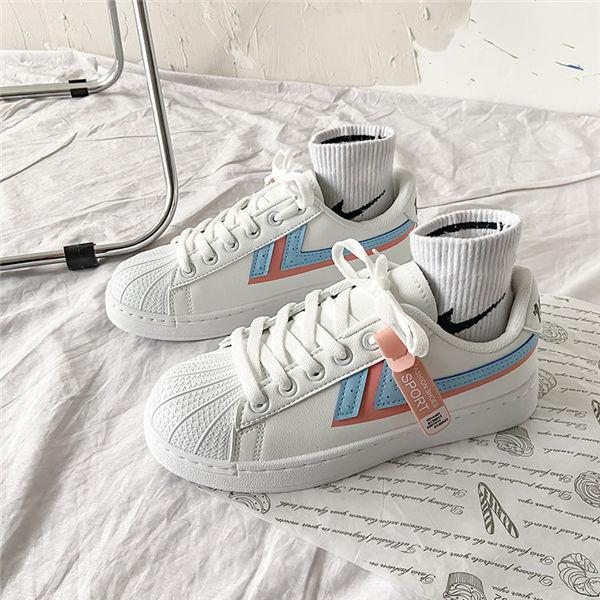 スニーカー レディース 春夏秋 レースアップシューズ 走りやすい 歩きやすい 女性 オシャレ かわいい 学園風 学生 ウォーキングシューズ Smnsnk0100 Sankyoplus 通販 Yahoo ショッピング