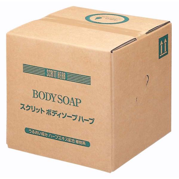 バス、洗面所用品、シャンプー激安・格安・最安値の　熊野油脂　 スクリット　ボディーソープ １８L (詰替え用・コック入り)