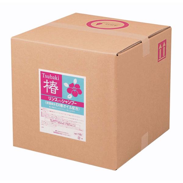 バス、洗面所用品、シャンプー激安・格安・最安値の　熊野油脂　 椿　　リンスインシャンプー １８L (詰替え用・コック入り)
