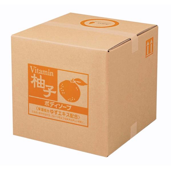 バス、洗面所用品、シャンプー激安・格安・最安値の　熊野油脂　 柚子　ボディソープ １８L (詰替え用・コック入り