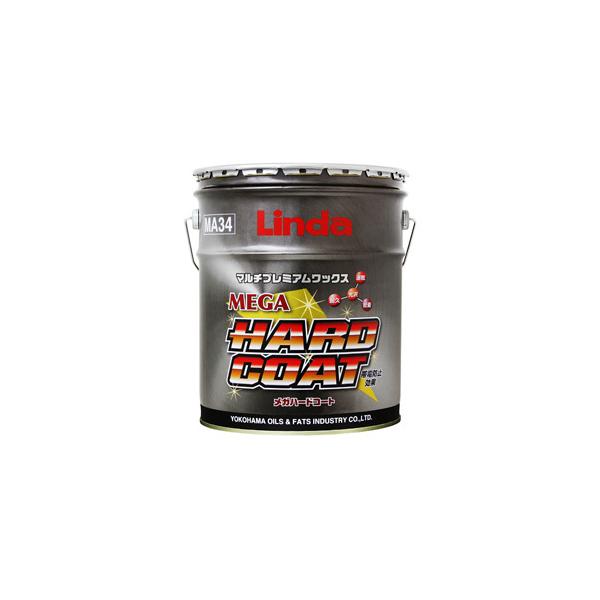 清掃用品・ 床用ワックス・業務用・プロ用 横浜油脂工業 床用樹脂ワックス リンダ メガハードコート １８ｋｇ／ＣＮ