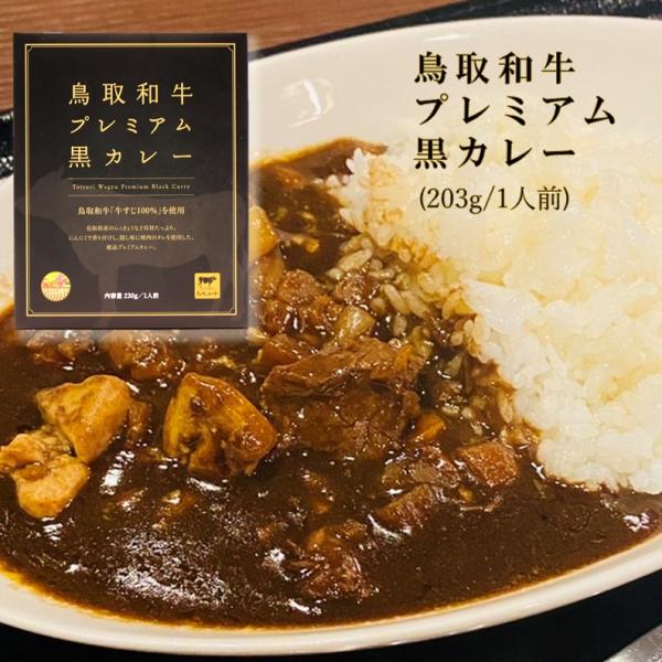 黒カレー 鳥取和牛プレミアム黒カレー(1人前 230g)】Seeds 山陰 鳥取和牛