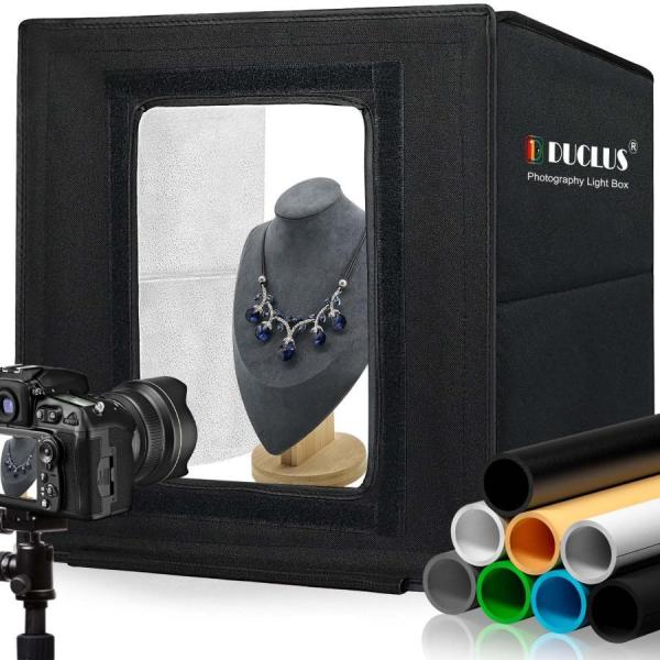 撮影ボックス 40cm 折りたたみ DUCLUS Light Box 撮影用ブース 撮影ボックス 40cm 折りたたみ DUCLUS Light Box 撮影用ブース