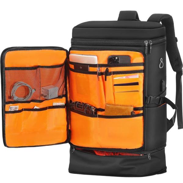 他サイト： [AISFA] リュック メンズ 大容量 スポーツリュック 旅行 リュックサック ビジネスリュック スクエア型 バックパック 防水17インチPC 2の商品画像