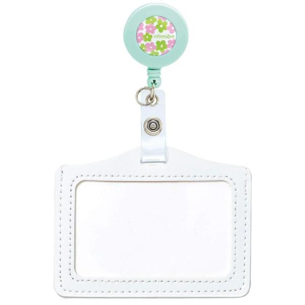 【商品説明】●素材/リール部:ABS樹脂 名札ケース部:PU(ポリウレタン)●サイズ/H15×W10.1×D2.3cm●重量/約20g　●セット内容/リール、名札ケース【サイズ】高さ : 11.2 cm横幅 : 10.8 cm奥行 : 2 ...