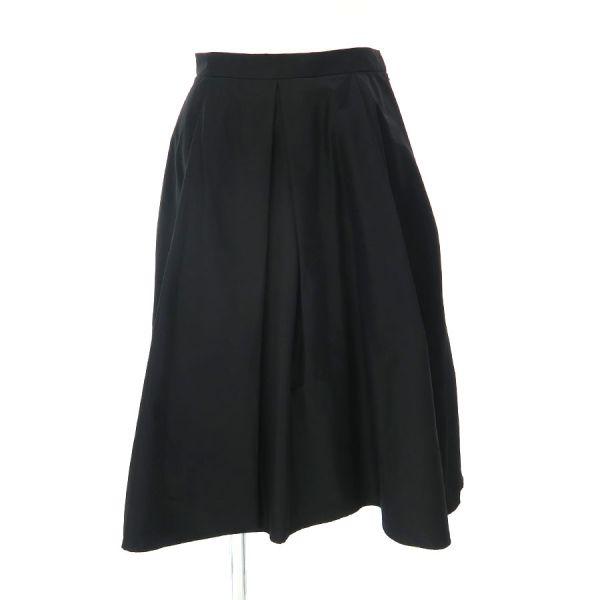 エムズグレイシー　タグ付き　カタログ掲載　フレア　スカート　42 エムズグレイシー M'S GRACY フレア スカート 膝丈 レース コットン 38