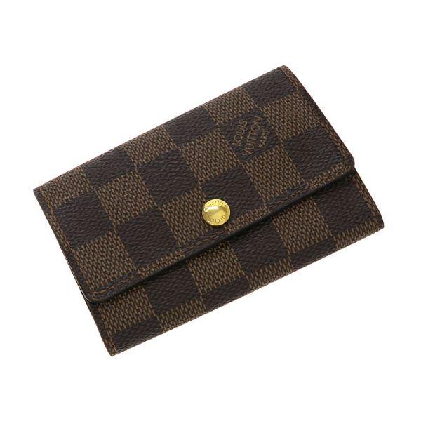 LOUIS VUITTON（ルイ・ヴィトン） ダミエ キーケース6本用 Bランク