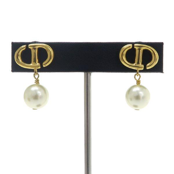 Christian Dior（クリスチャン・ディオール） CD Navy ピアス Aランク