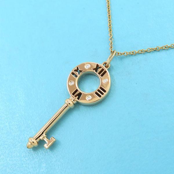TIFFANY&Co. ティファニー アトラスキーネックレス/ダイヤ4P A TIFFANY&Co. ティファニー アトラスキーネックレス/ダイヤ4P A