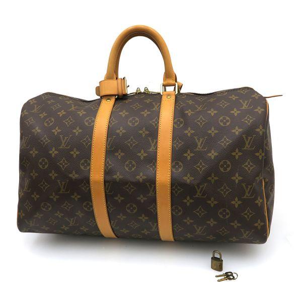 ​【極美品/定価の半額以下】ルイヴィトン モノグラム キーポル45 鑑定済 LOUIS VUITTON（ルイ・ヴィトン） モノグラム キーポル45 Bランク