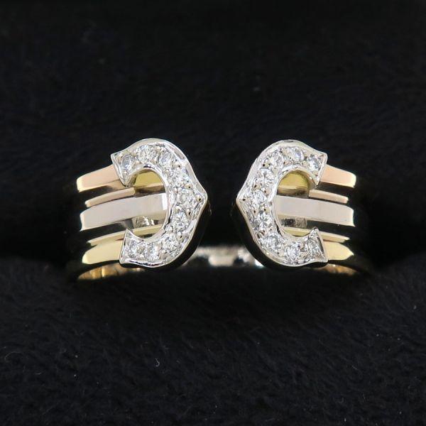 Cartier（カルティエ） 2Cダイヤリング/SM#55(日本サイズ14.5号近辺) B