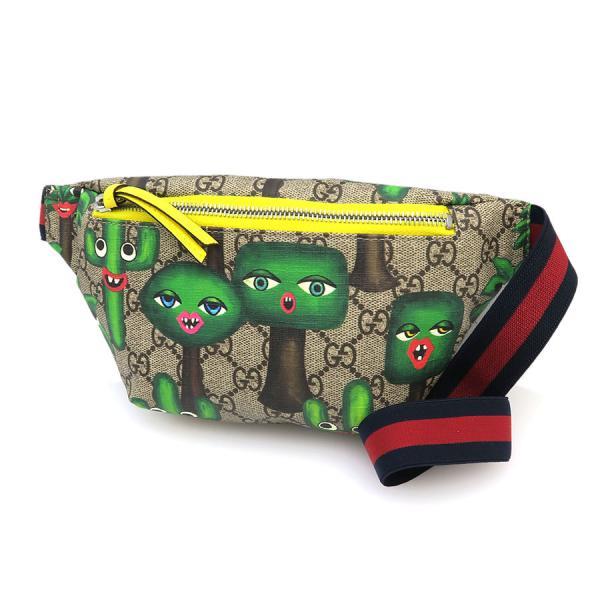 GUCCI グッチ チルドレンズ・ウエストポーチ/サボテン Sランク GUCCI グッチ チルドレンズ・ウエストポーチ/サボテン Sランク