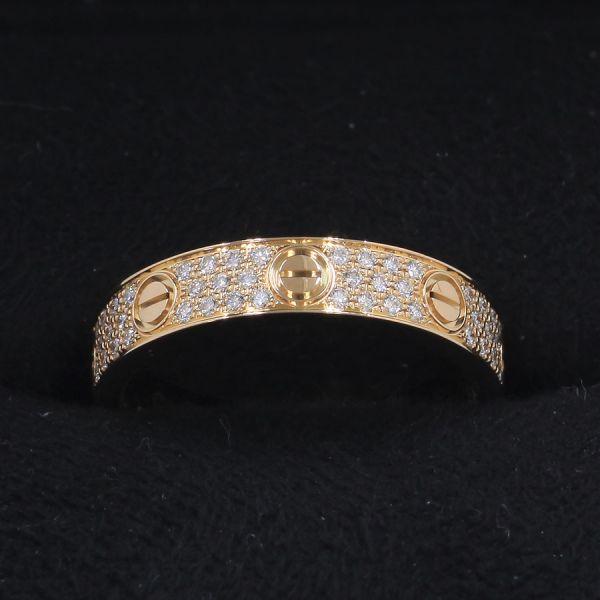 Cartier カルティエ ミニラブリング/パヴェダイヤ#51(日本サイズ10.5号 