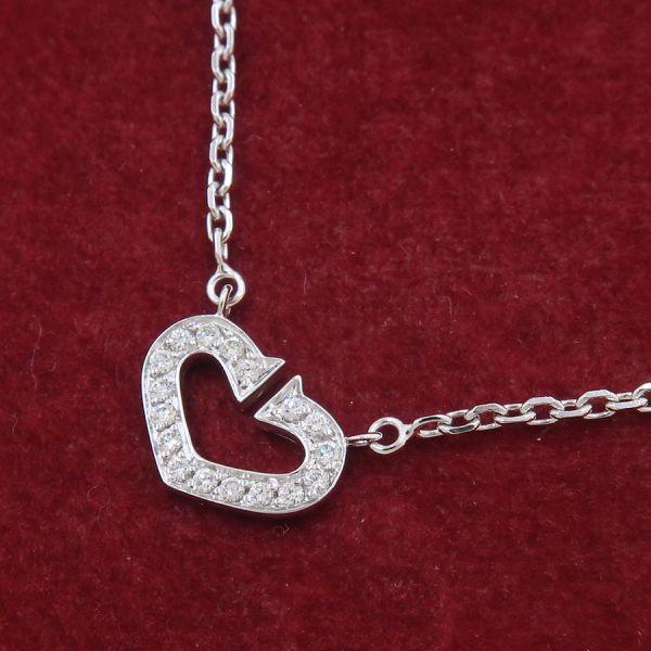 Cartier（カルティエ） Cハートダイヤネックレス Aランク. : 質屋さの 