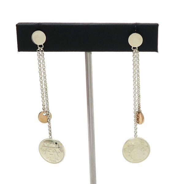 HERMES エルメス ピアス・エクスリブリスPM Bランク. : 質屋さの