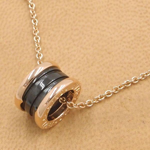 こう様 ブルガリ ビーゼロワン 黒セラミック ネックレス セット BVLGARI（ブルガリ） ビーゼロワンネックレス/ブラックセラミック A