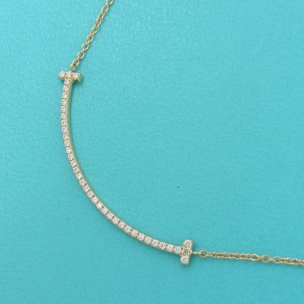 ティファニー Tスマイルダイヤネックレス スモール Aランク Yh 質屋さのや Yahoo ショップ 通販 Yahoo ショッピング