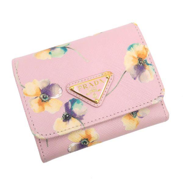 PRADA（プラダ） サフィアーノ トライアングル 財布 Aランク. : 質屋さ