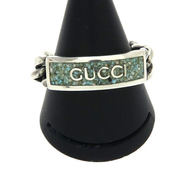 美品‼️GUCCI 指輪　ロゴリング　22号 楽天市場】グッチ リング 22号の通販