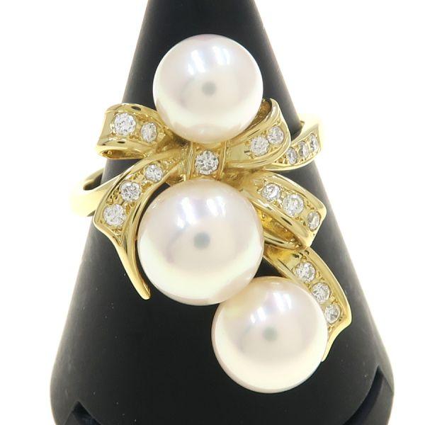 パールダイヤリング/アコヤ#11 Aランク. : 質屋さのや Yahoo!ショップ