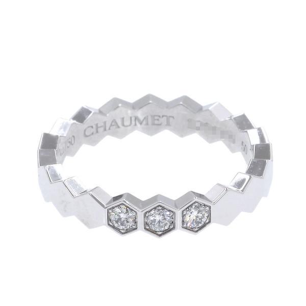 Chaumet ショーメ ☆ビーマイラブ3Pダイヤハニカムリング12号