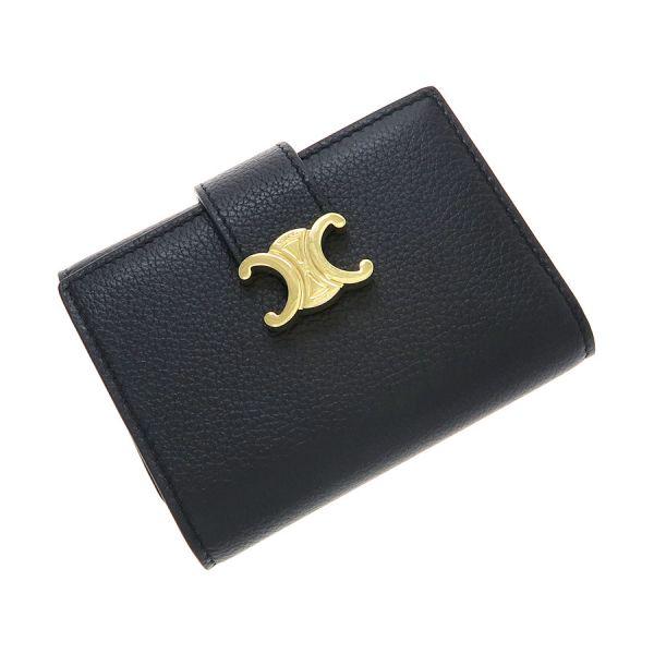 セリーヌ　ファイン ストラップウォレット ニノ サプルグレインドカーフスキン CELINE（セリーヌ） ファイン ストラップウォレット ニノ/サプルグレ